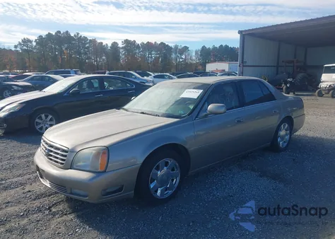 2000 Cadillac Deville Dts z USA, uszkodzony, nr VIN 1G6KF5798YU352212